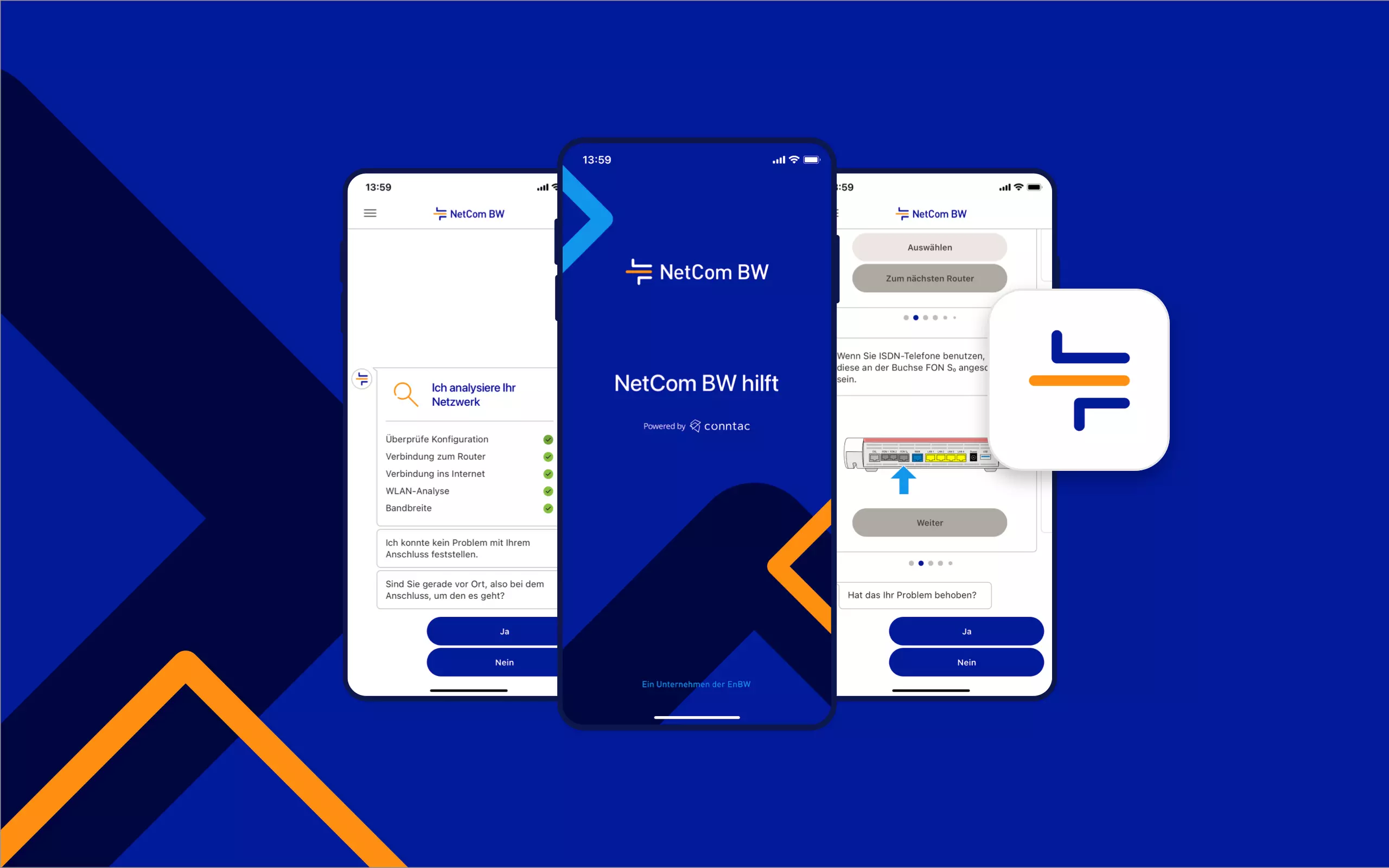 Netcom BW: Conntac customer