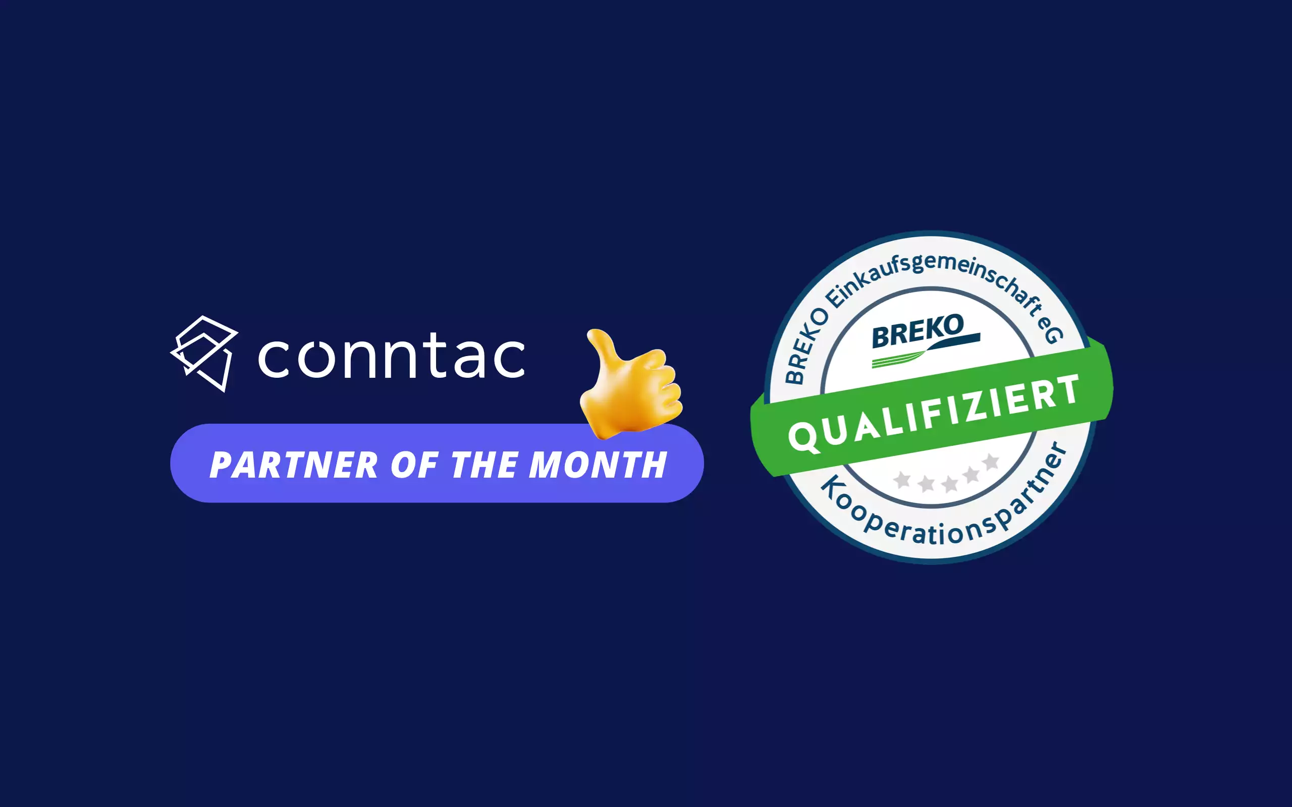 Conntac is BREKO eG Partner of the Month