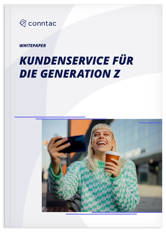Cover Whitepaper Kundenservice für die Generation Z