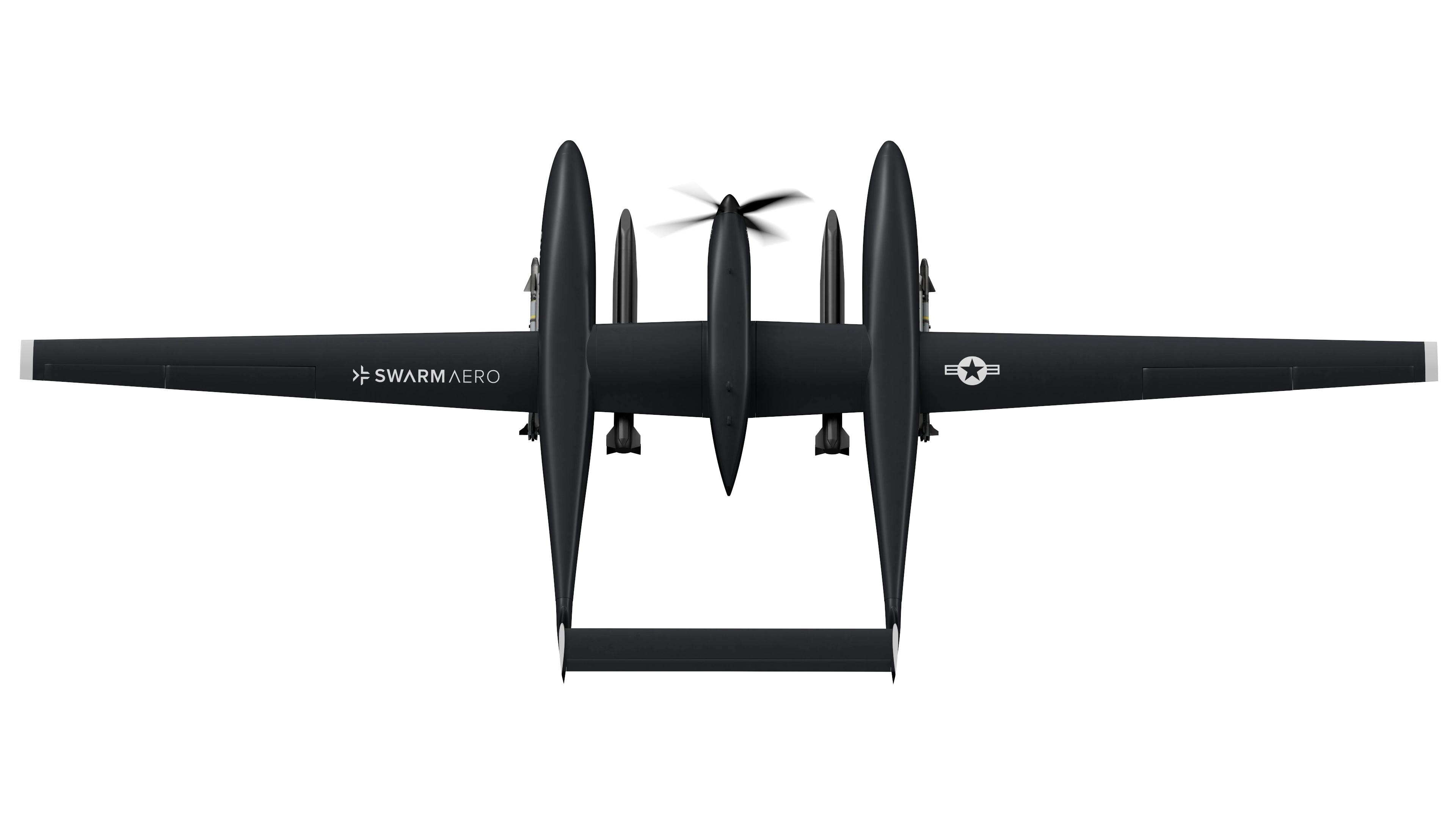 Gamera aircraft viewed from above