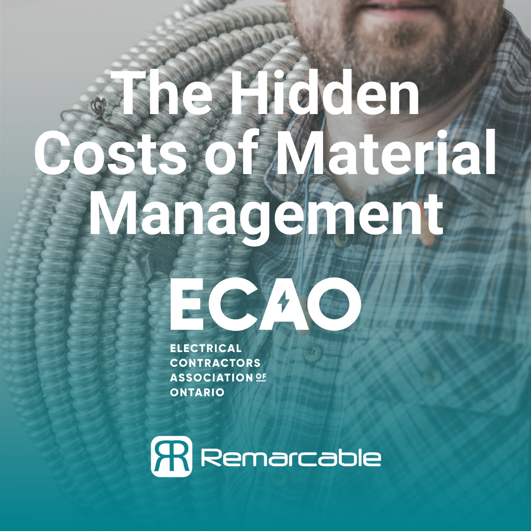 The Hidden Costs of Material Management. An ECAO Webinar with Remarcable