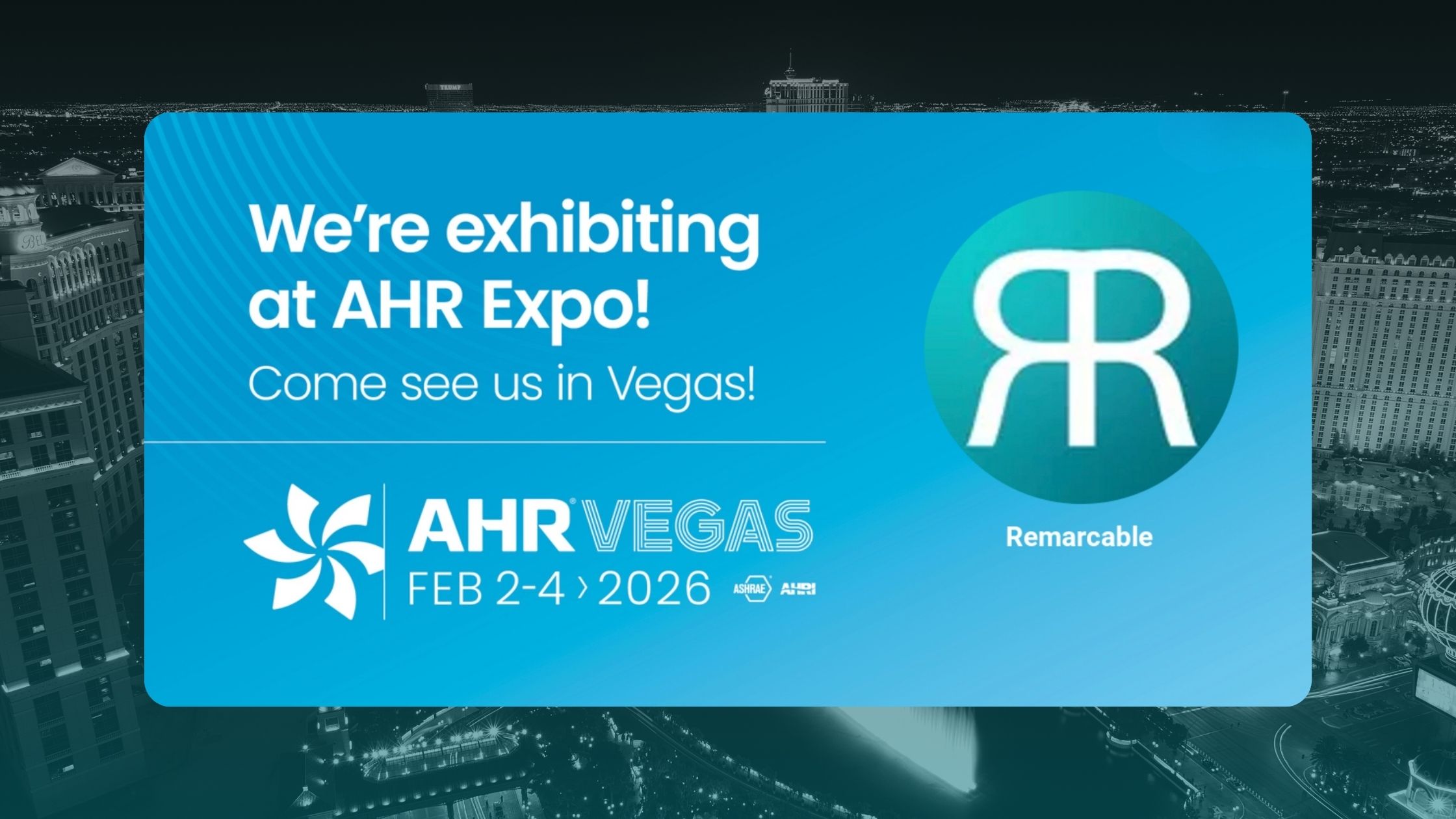 Remarcable to Exhibit at AHR Expo 2026