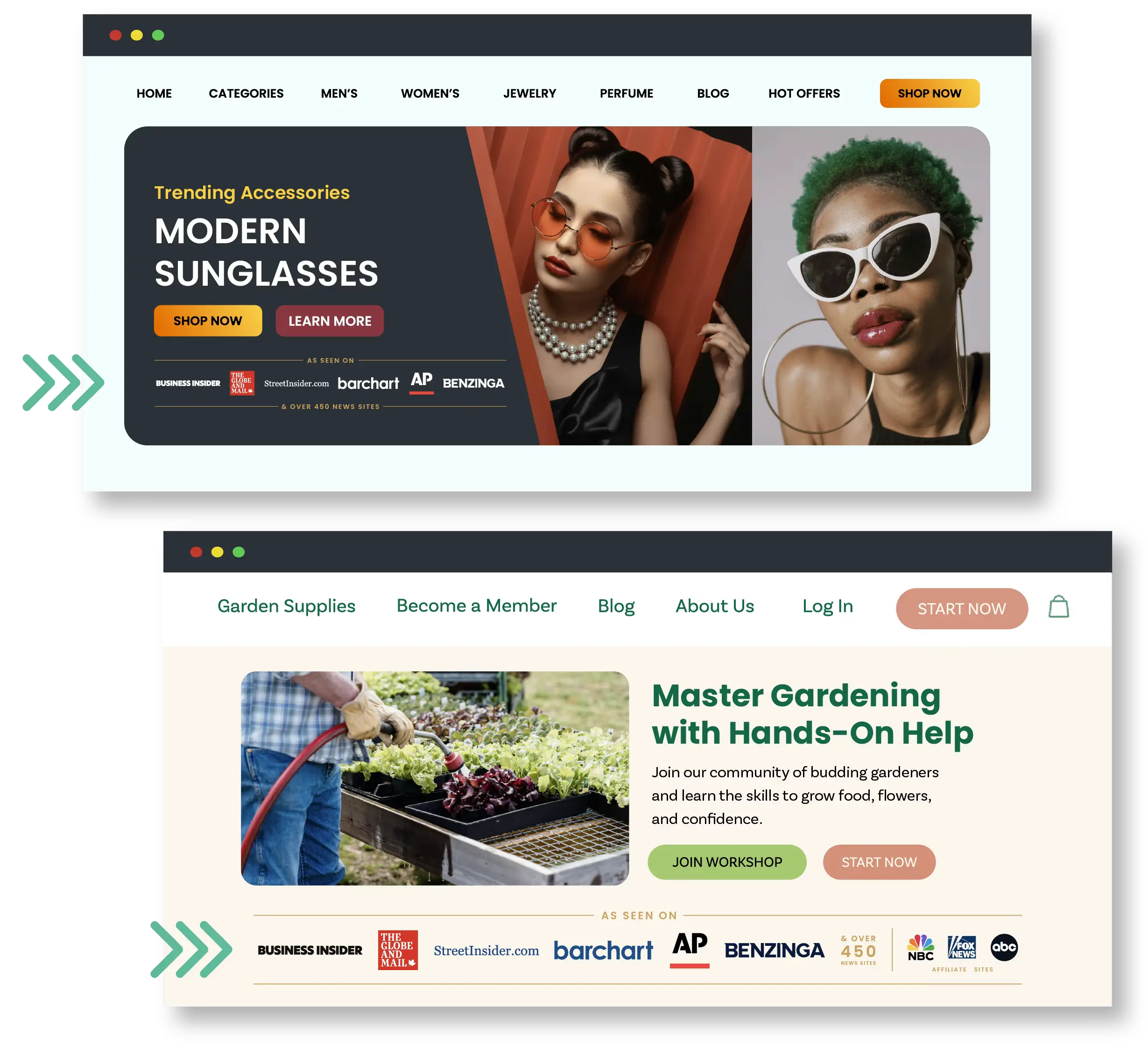 brandfeatured benefits