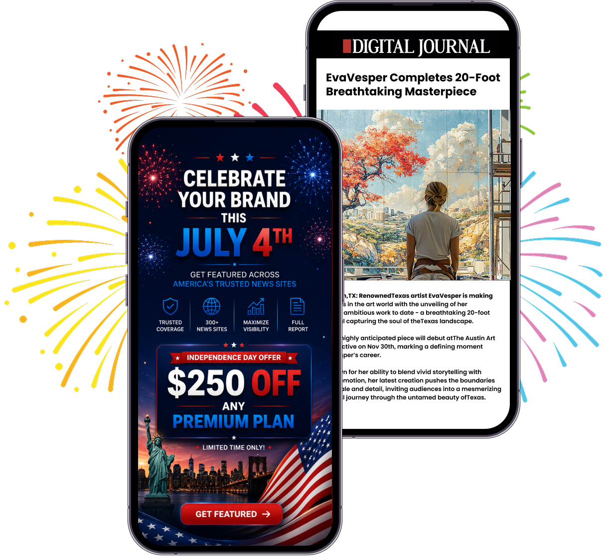 get featured on top news websites with brand featured