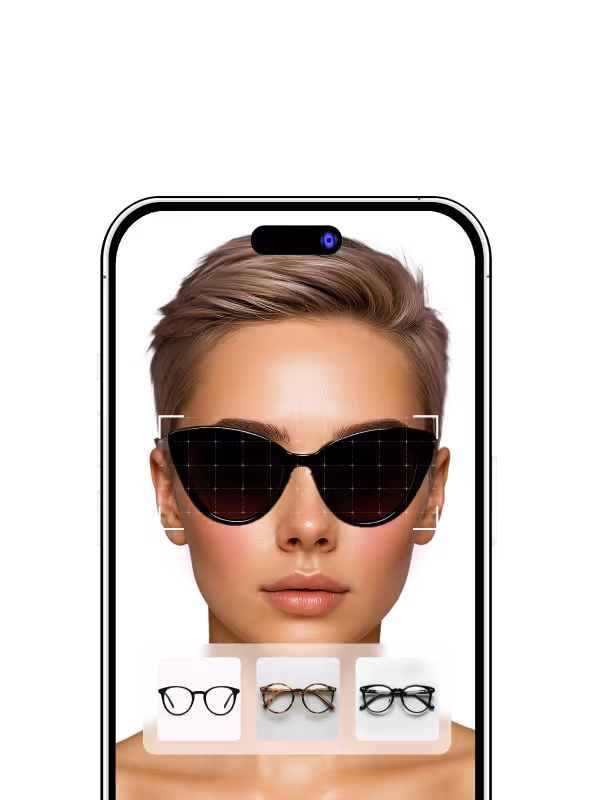 girl in glasses image