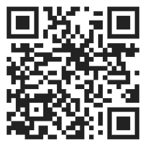 Black and white QR code pattern.