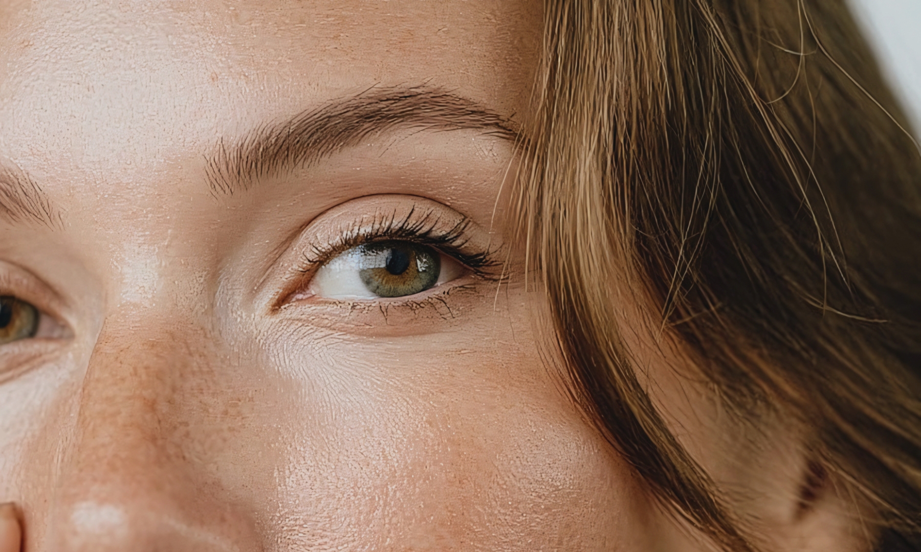 Close-up of under-eye treatment for eye-bags at Skin Studio Bali