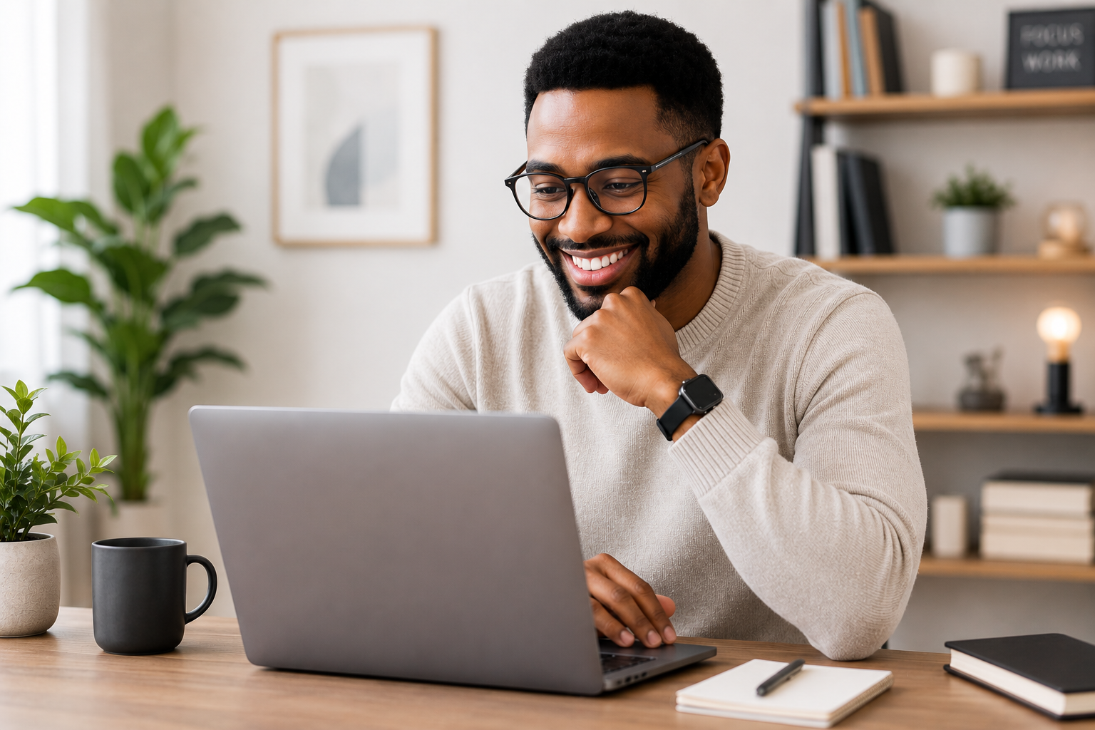 Recruiter reviewing candidates