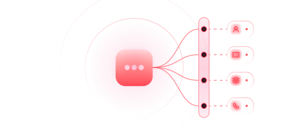 Illustration: Integration des KI-Agenten in bestehende Systeme