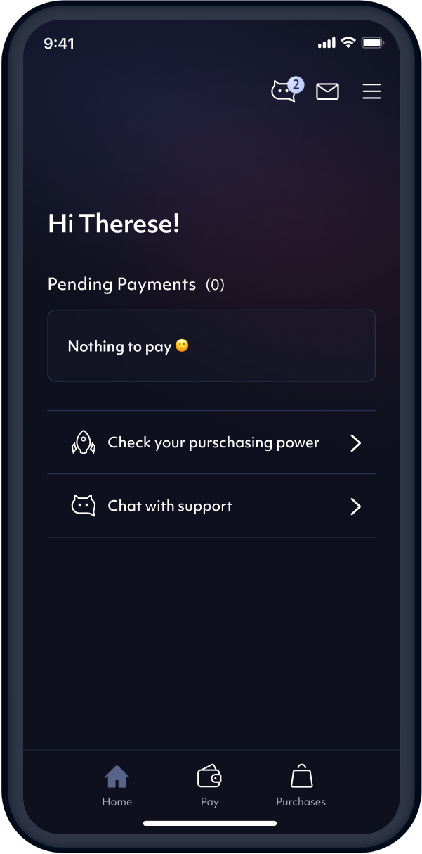 A mockup showing the Zaver app
