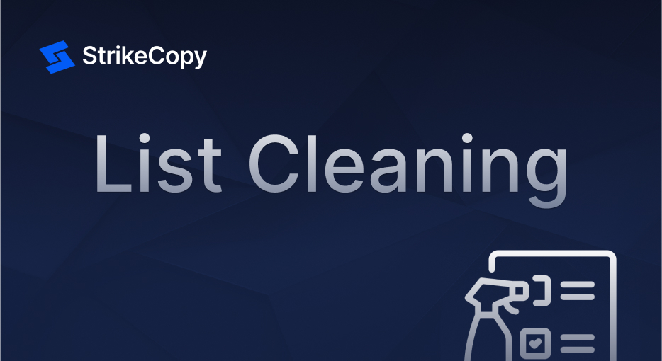List cleaning image