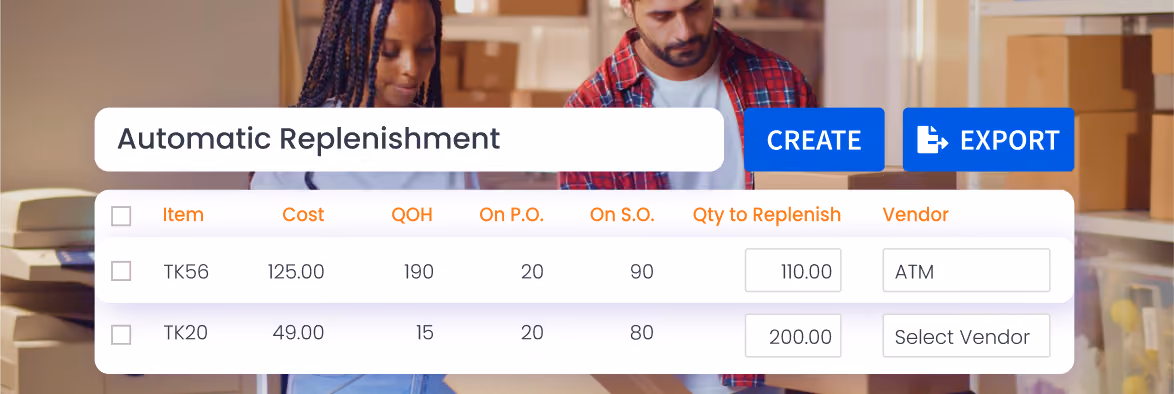 warehouse inventory