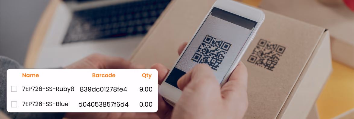 Barcode inventory system