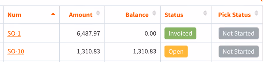 purchase order system