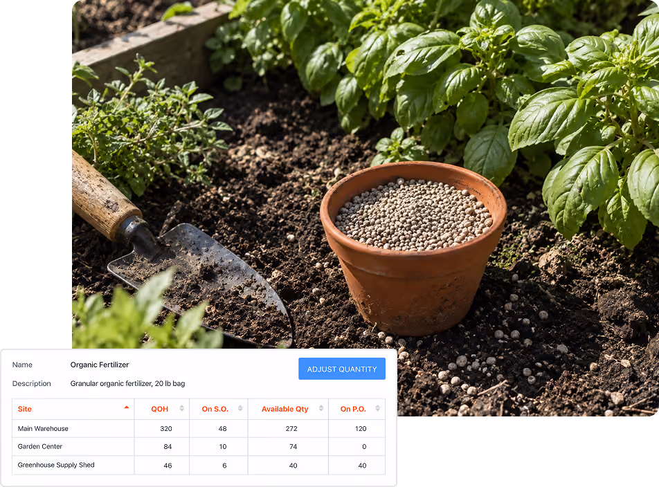 Inventory management software
