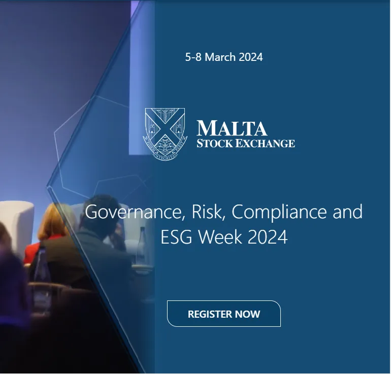 The Malta Stock Exchange Governance, Risk, Compliance and ESG Week 2024