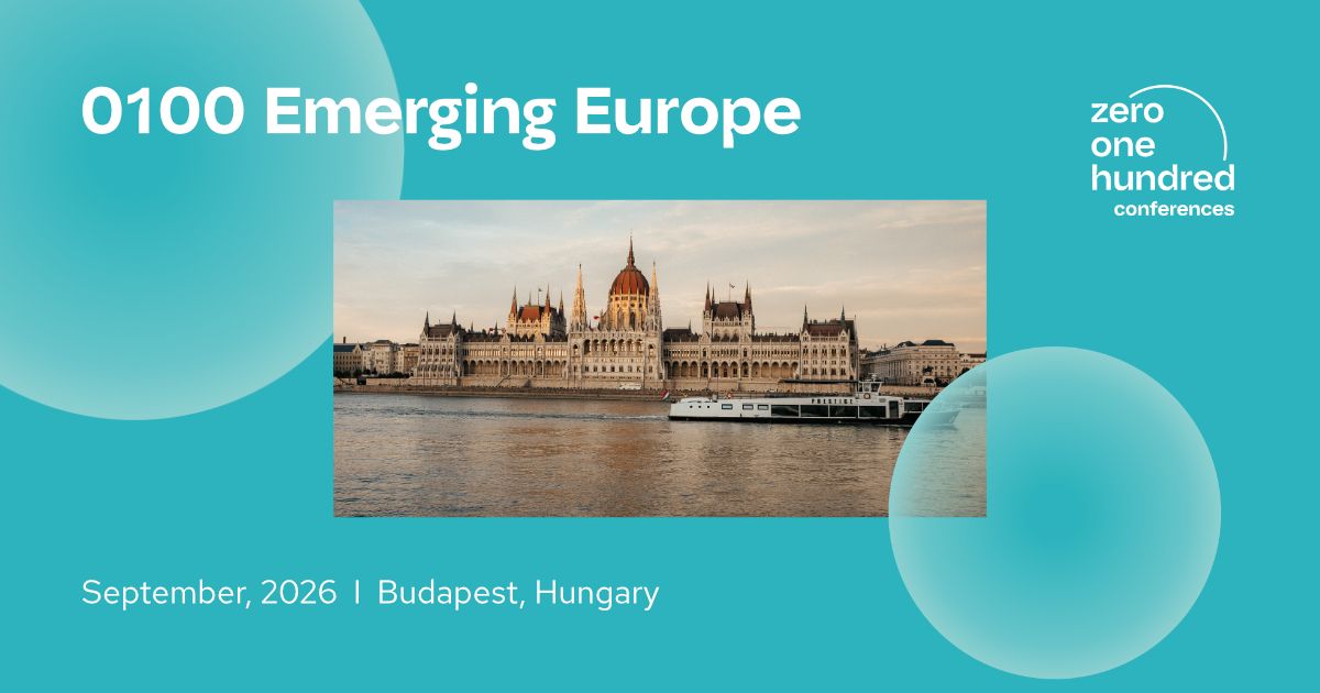 Promotional image for 0100 Emerging Europe 2026