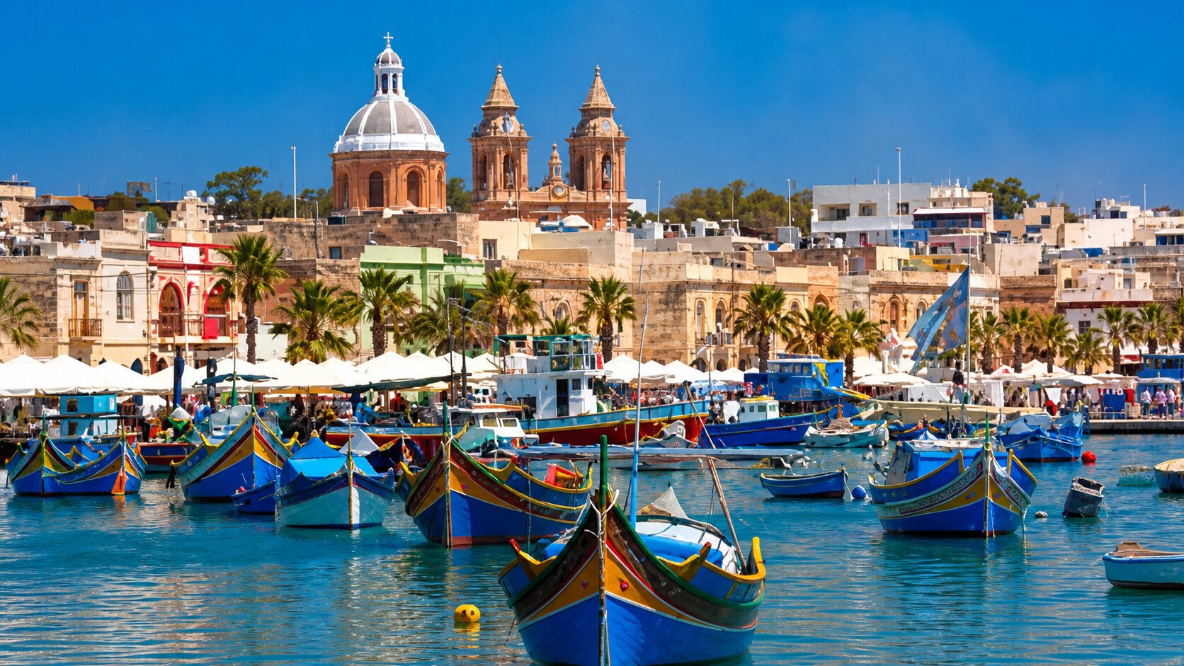 Financial professionals discussing international investment strategies in Malta, highlighting its role as a Mediterranean hub for global capital flows.