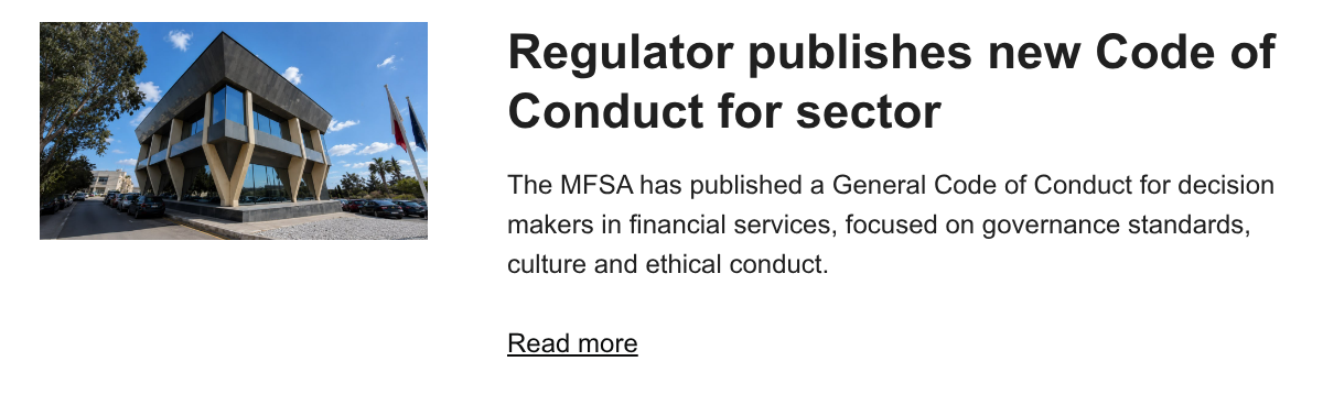 Regulator publishes new Code of Conduct for sector