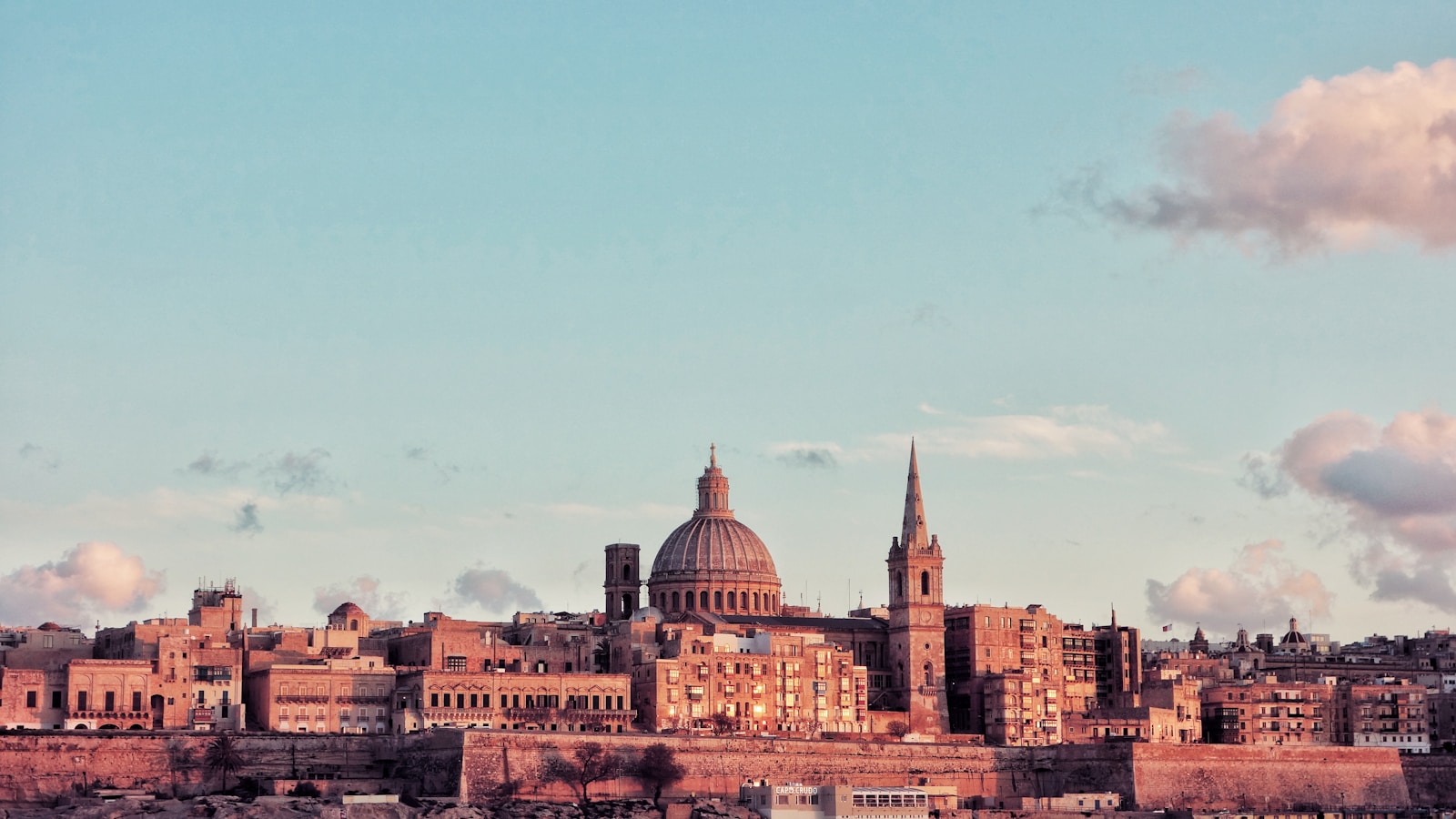 Valletta skyline, representing Malta’s stable and established business environment