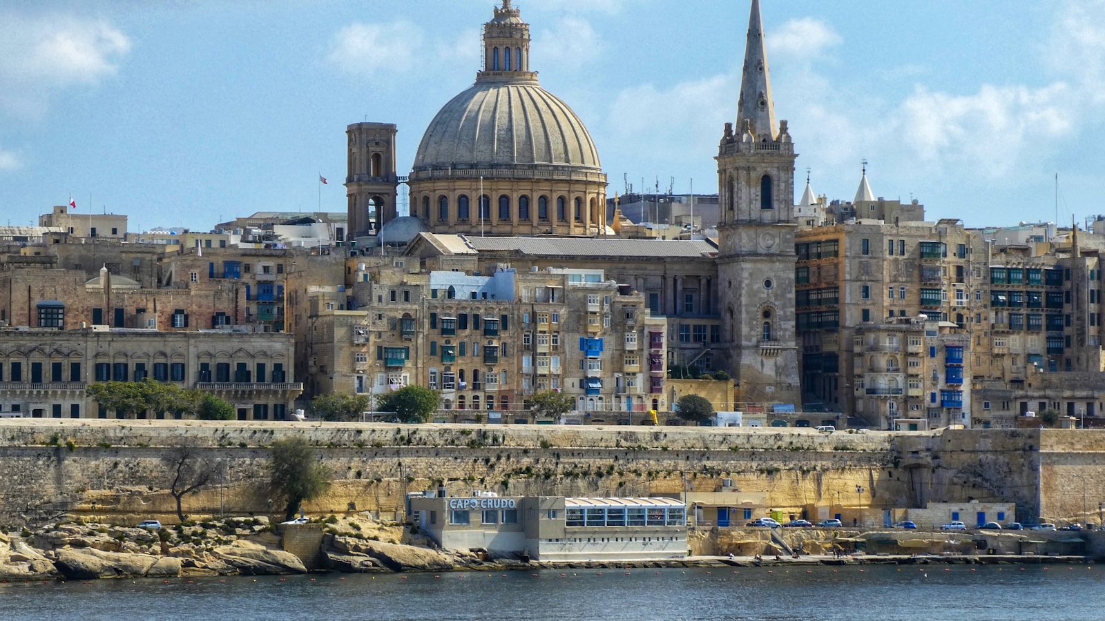 Valletta’s layered urban and waterfront landscape, representing Malta’s interconnected financial ecosystem