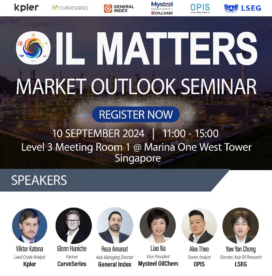Oil Matters Market Outlook Seminar