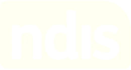 NDIS (National Disability Insurance Scheme) logo in bold black text on a white background