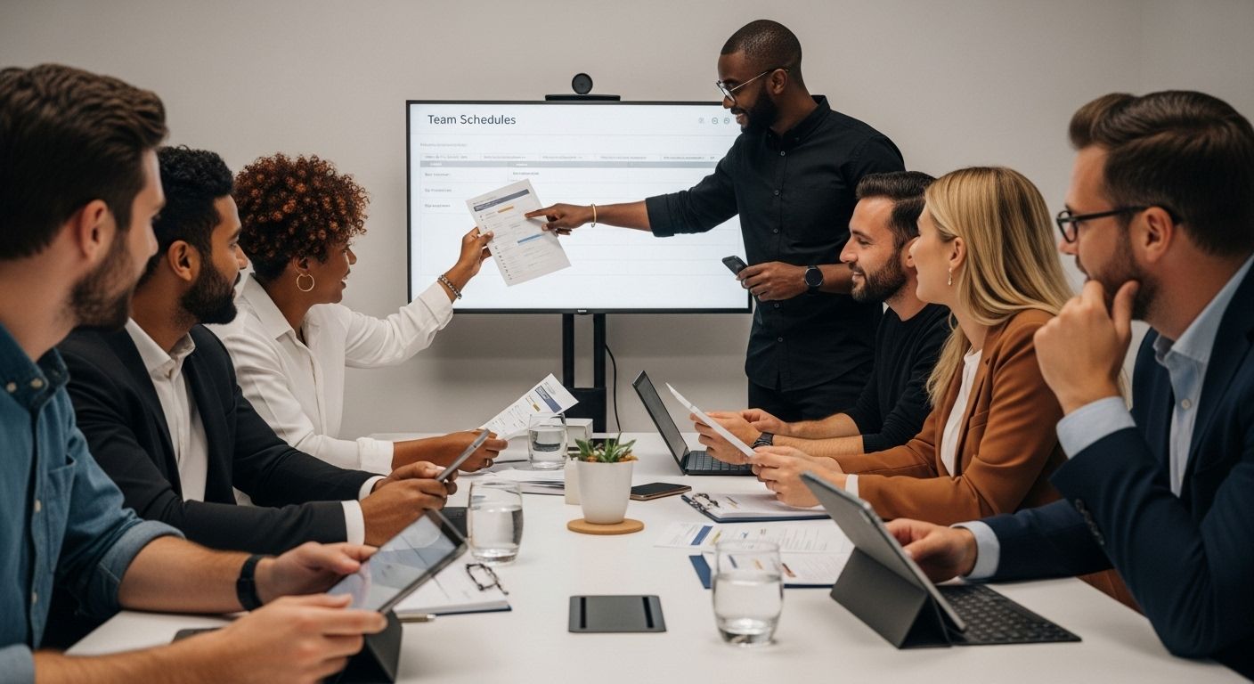 team schedules productivity