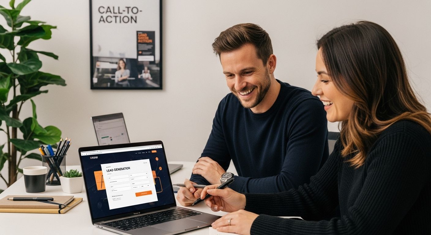 call-to-action landing pages analysis
