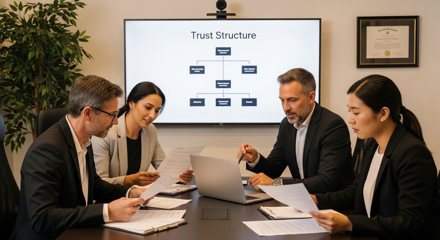 trust structure, management, employees