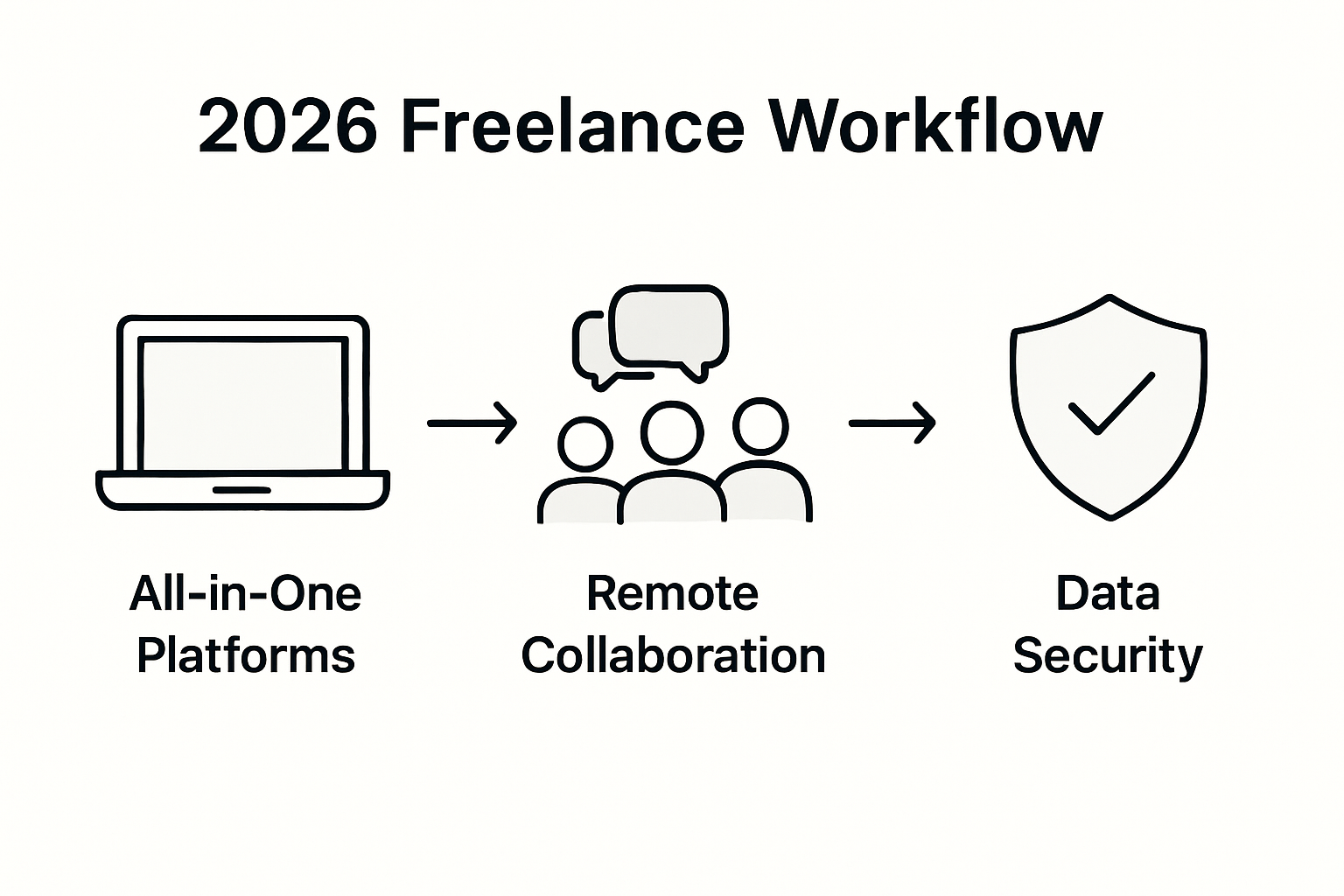 2026 freelance workflow with platforms, collaboration, security