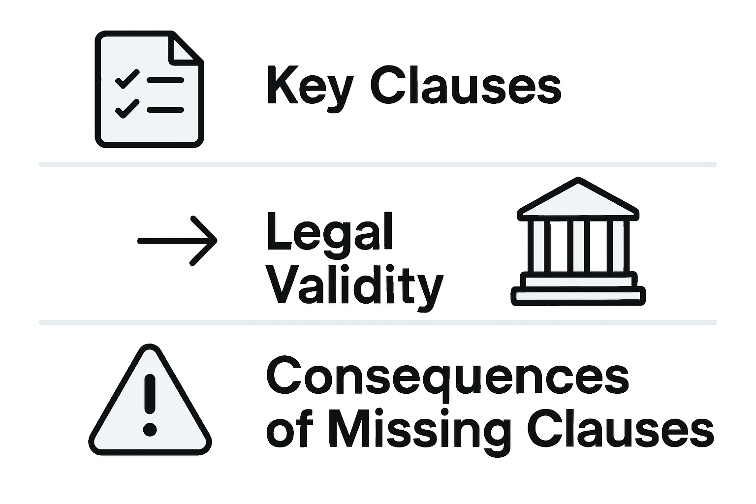 Infographic on rental contract legal safeguards