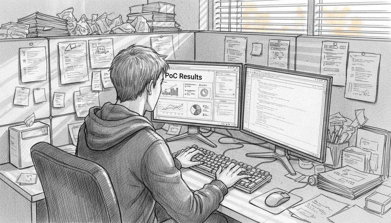 Developer tests proof of concept application