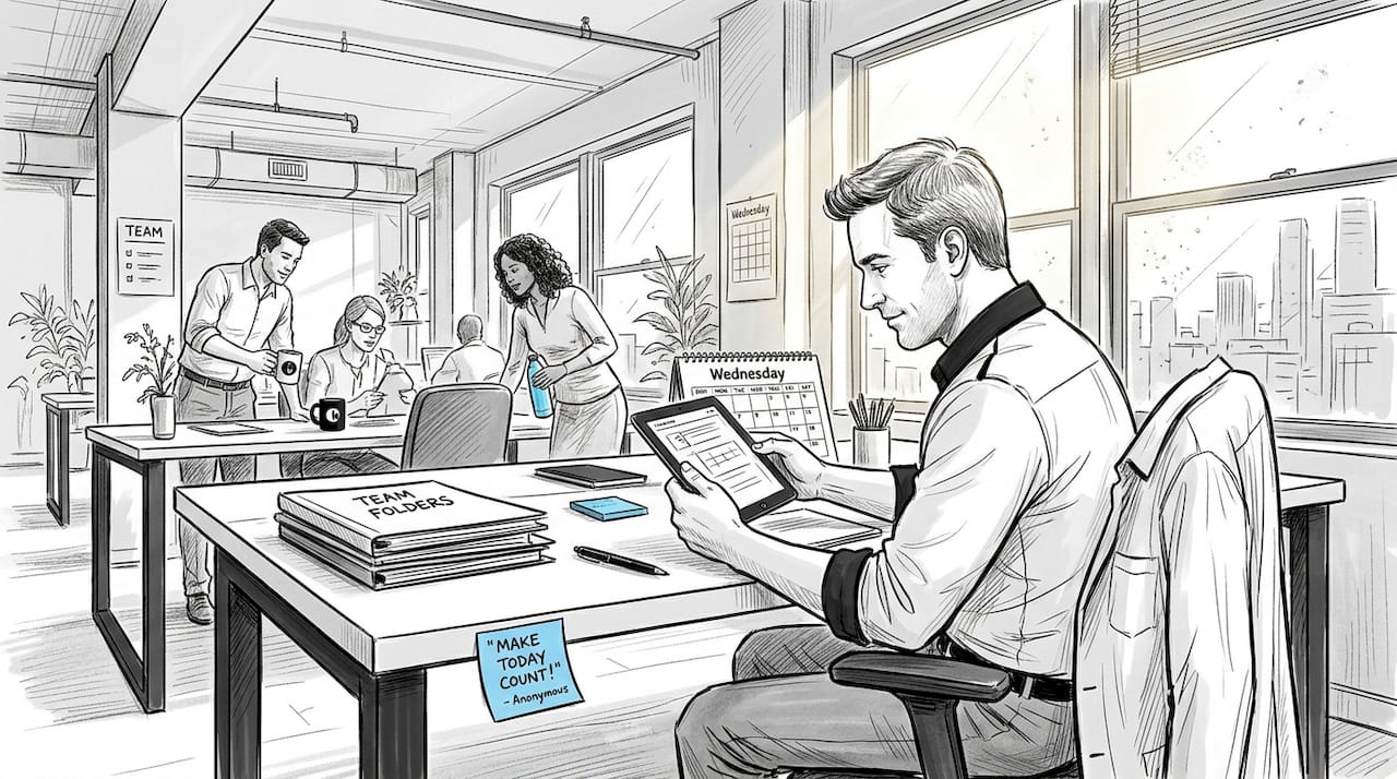 Project manager starts Wednesday in office