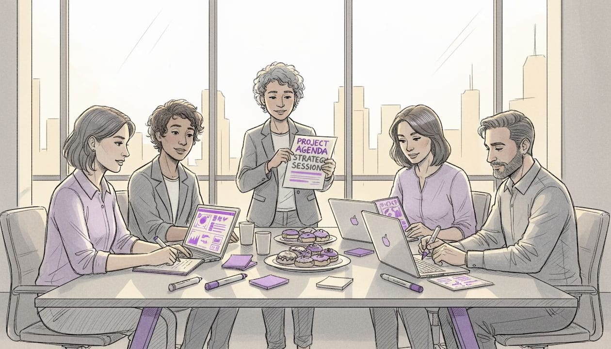 Run effective kickoff meetings for team alignment and success