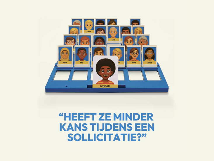“Wie is het?”: DUO for a JOB strijdt met +2000 affiches tegen discriminatie bij aanwerving