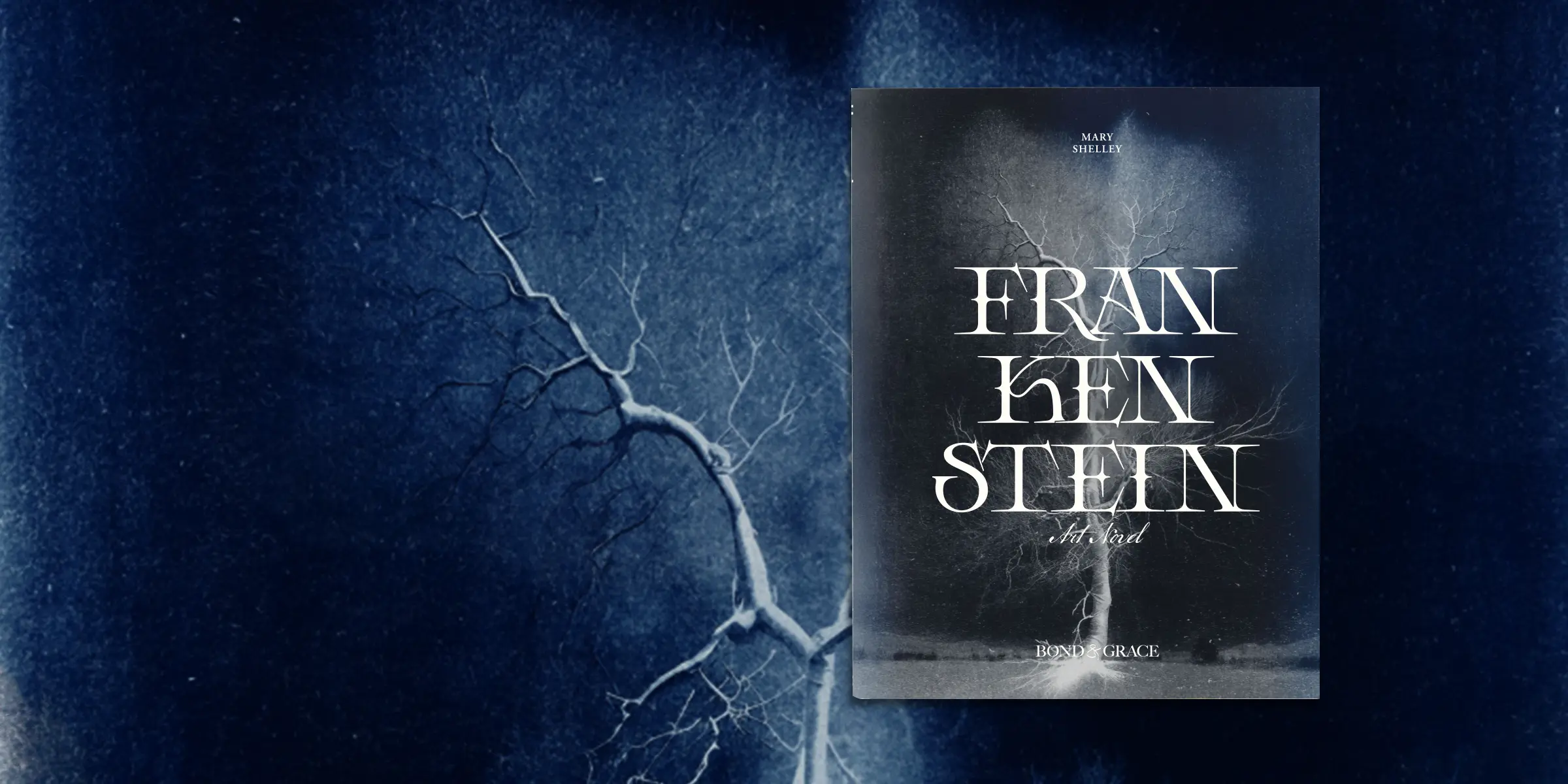 Frankenstein Electric Oak Art Cover Art Novel