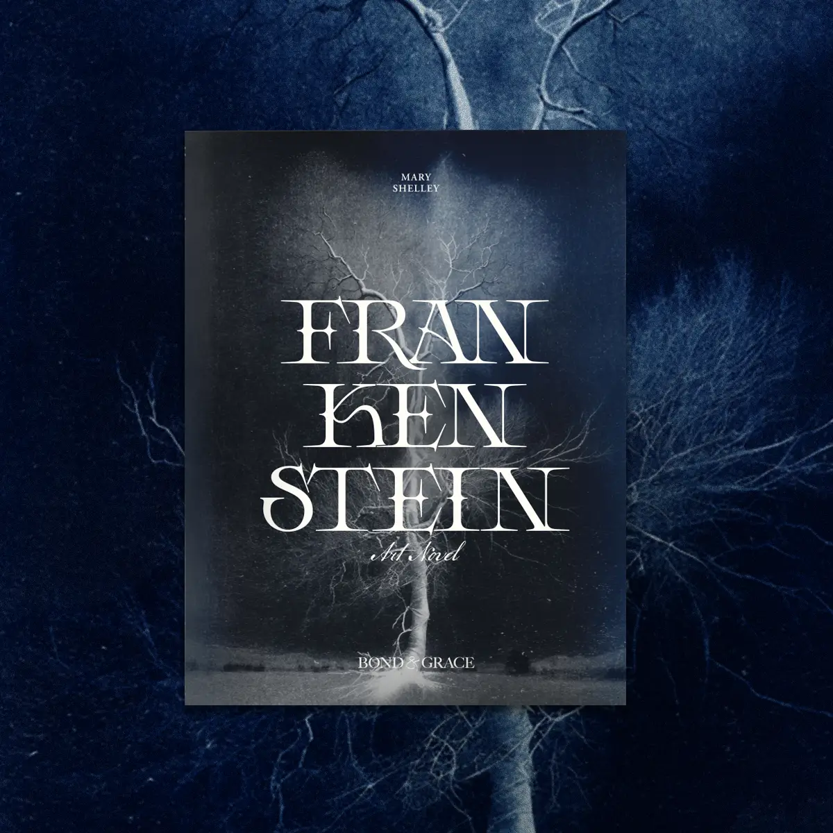 Frankenstein Electric Oak Art Cover Art Novel