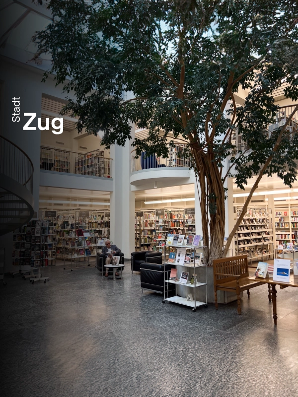 Zug library opening hours extended thanks to digital access system 