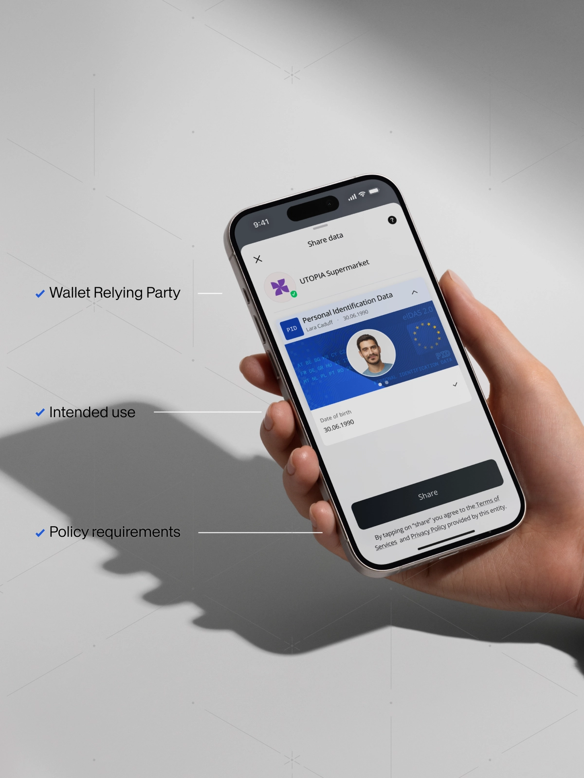 EUDI wallet-relying party registration