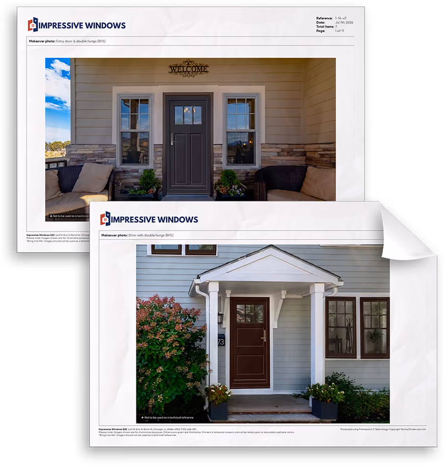 Montage of window and door designs