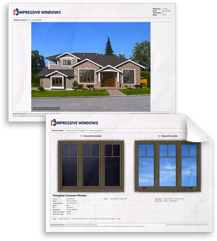 Montage of window and door designs