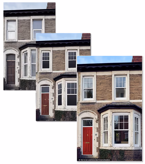 Montage of Window and Door Designs