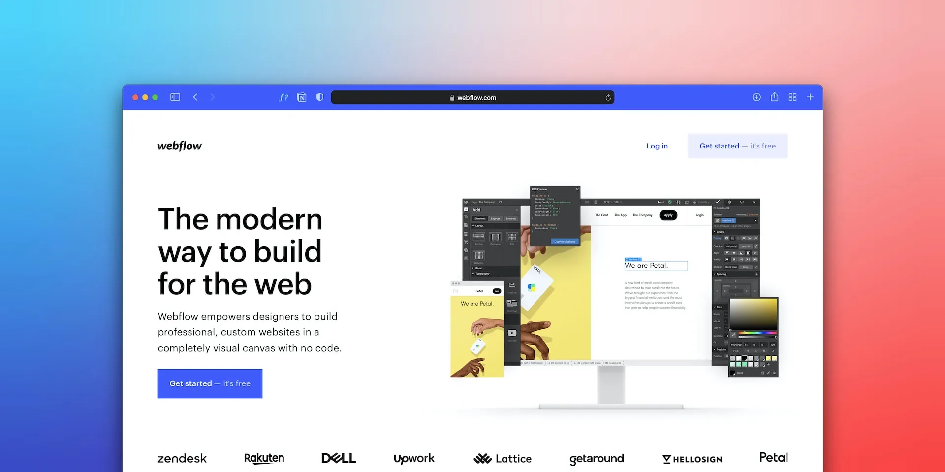 SaaS Webflow Template - SanDiego - Designed by Azwedo.com and Wedoflow.com