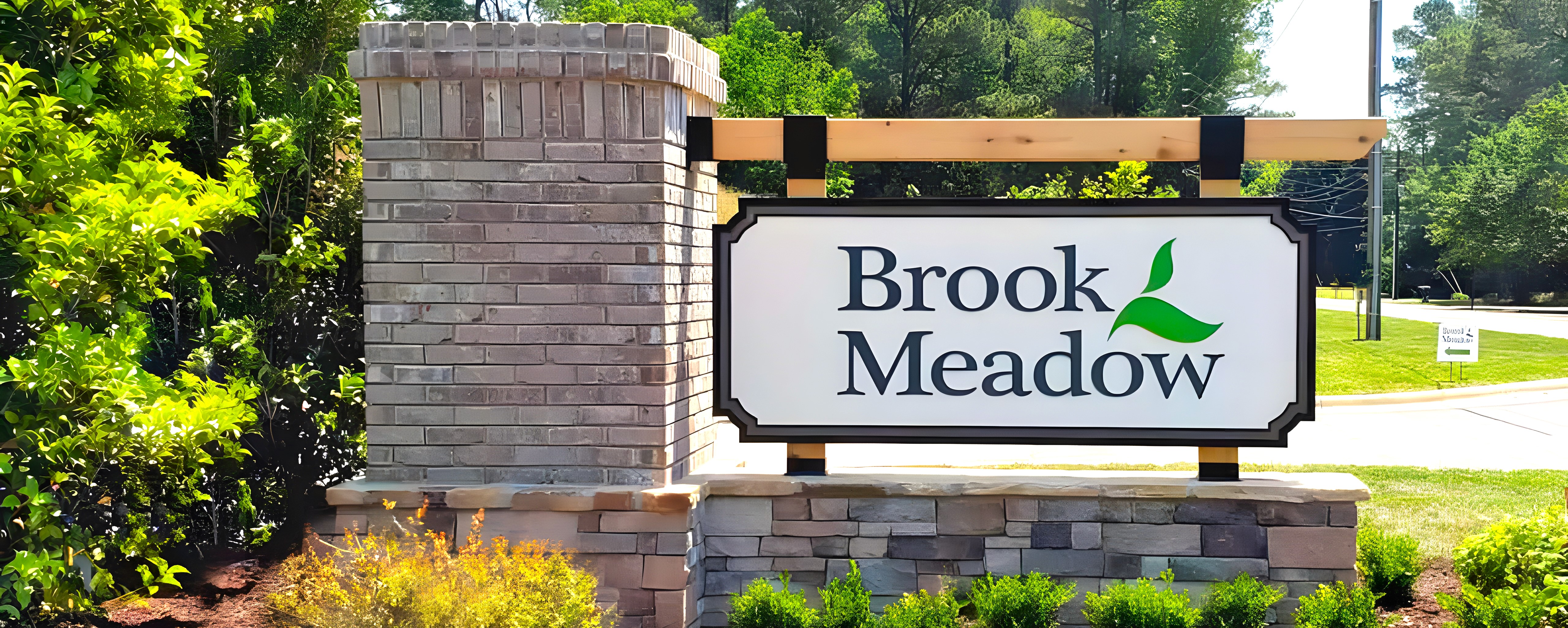Brook Meadow neighborhood in Apex, NC