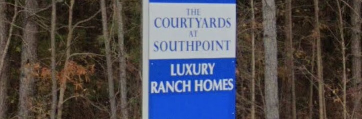 Courtyards at Southpoint neighborhood in Durham, NC