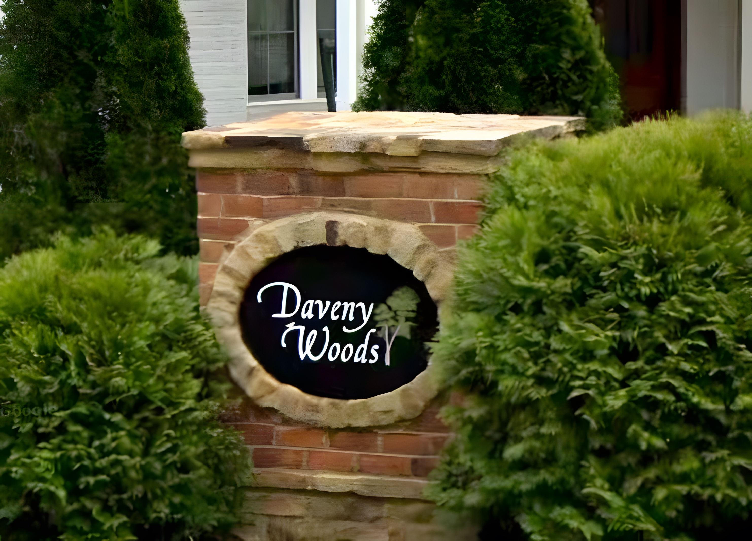 Daveny Woods neighborhood in Raleigh, NC