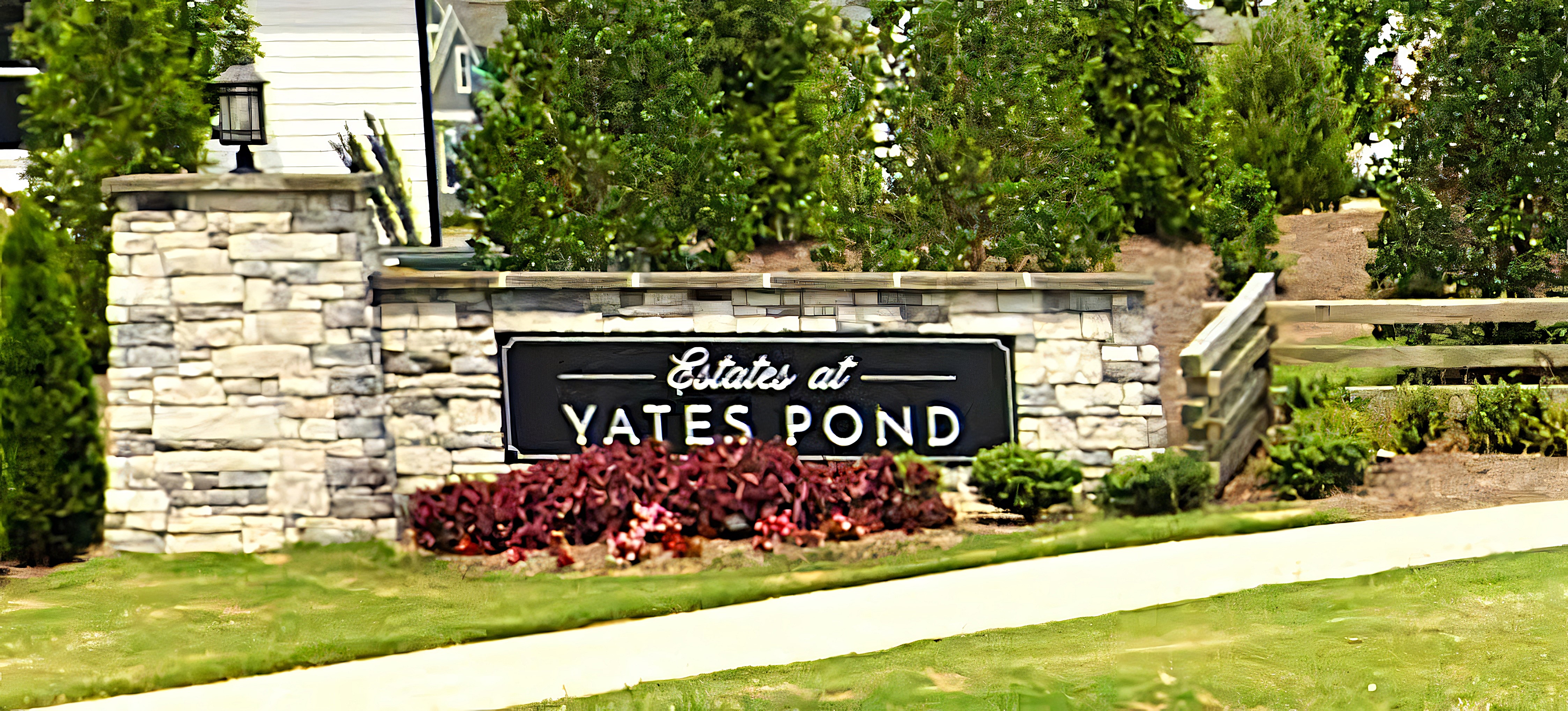 Estates at Yates Pond neighborhood in Cary, NC