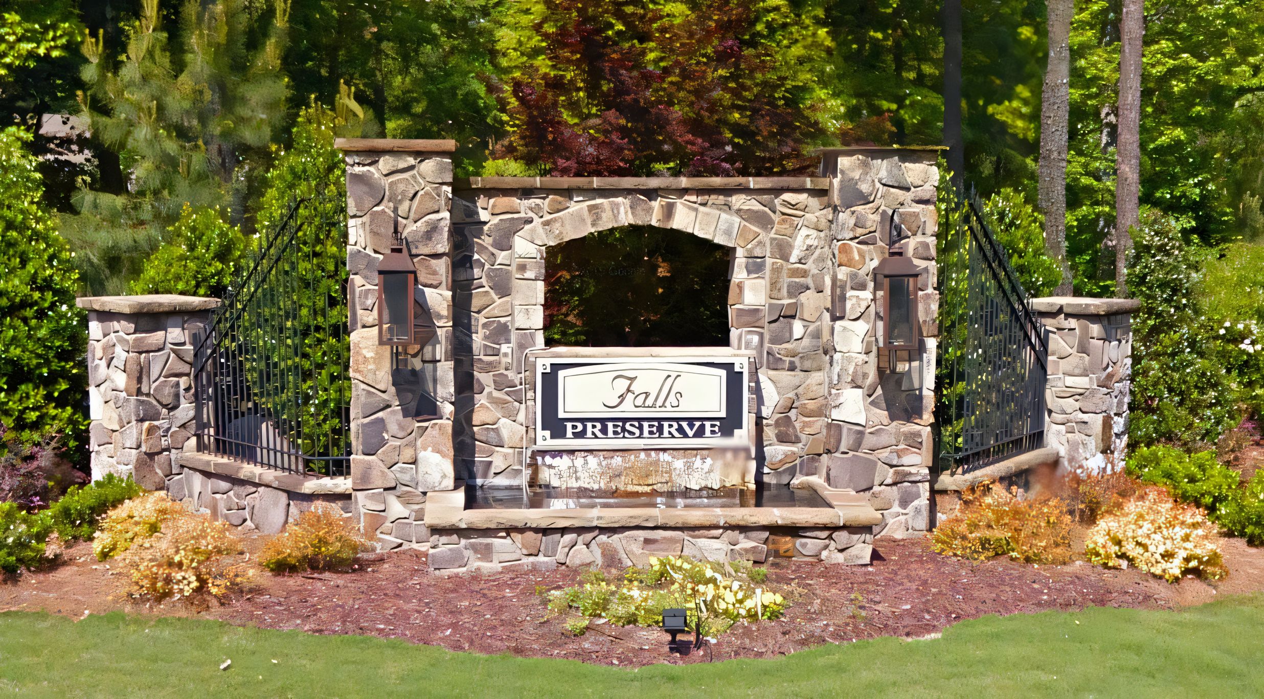 Falls Preserve neighborhood in Raleigh, NC