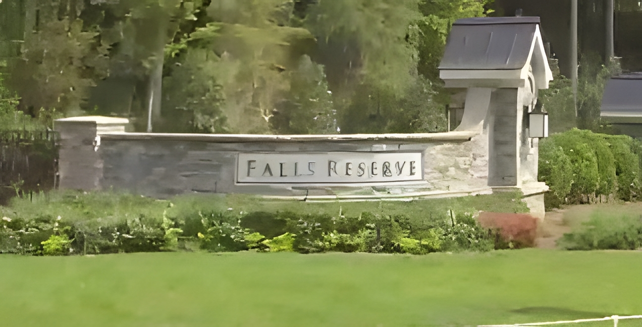 Falls Reserve neighborhood in Raleigh, NC
